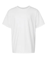 Gildan Youth Softstyle® CVC T-Shirt. 64000BCVC - White