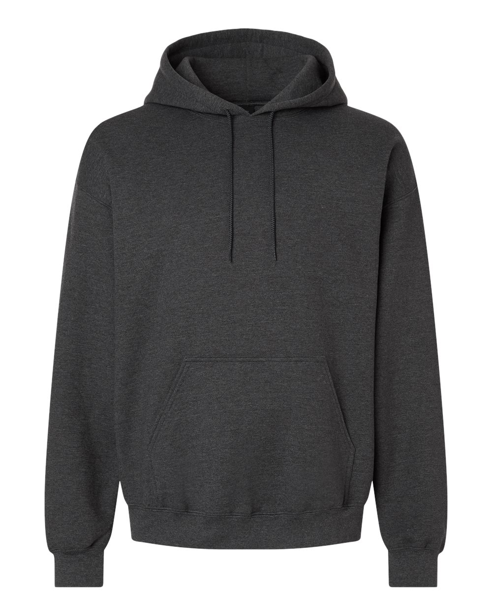 Gildan Unisex Heavy Blend™ Hooded Sweatshirt. 18500 - Fan Charcoal Heather