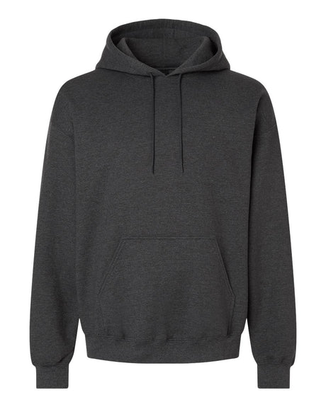 Gildan Unisex Heavy Blend™ Hooded Sweatshirt. 18500 - Fan Charcoal Heather