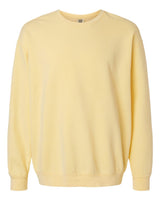 Comfort Colors Unisex Garment-Dyed Lightweight Crewneck Sweatshirt. 1466 - Butter