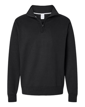 Champion Unisex Powerblend® Quarter-Zip Pullover. S450 - Black