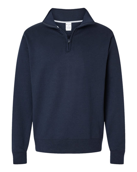 Champion Unisex Powerblend® Quarter-Zip Pullover. S450 - Navy