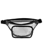 Liberty Bags Clear Fanny Pack. 5772 - Black