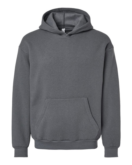 American Apparel Unisex ReFlex Fleece Hoodie Sweatshirt. RF498 - Asphalt