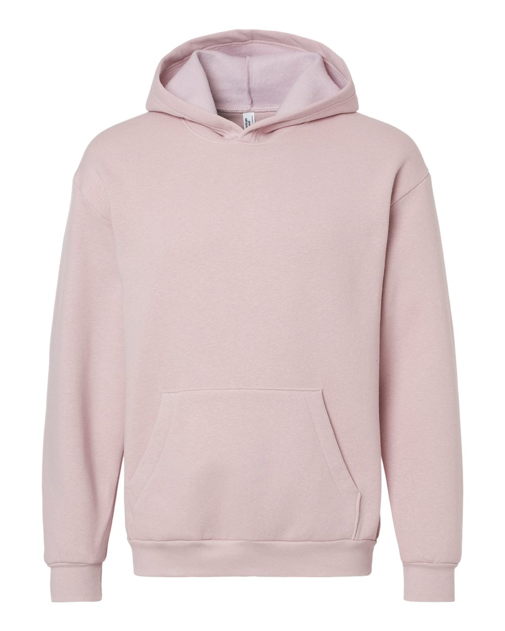 American Apparel Unisex ReFlex Fleece Hoodie Sweatshirt. RF498 - Blush