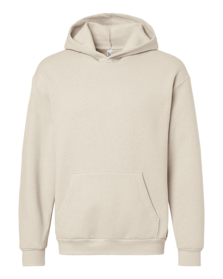 American Apparel Unisex ReFlex Fleece Hoodie Sweatshirt. RF498 - Bone