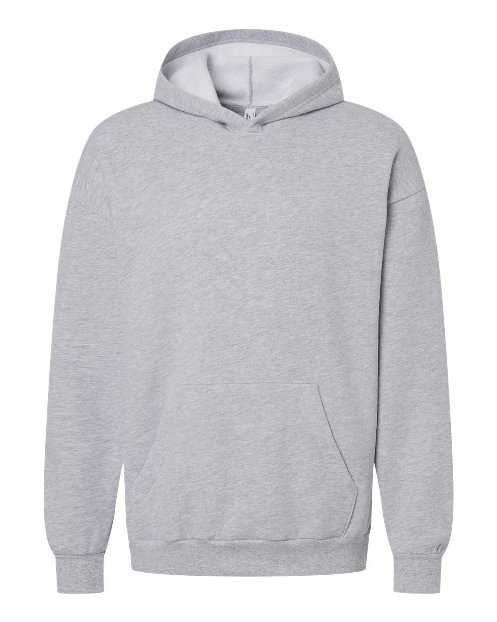 American Apparel Unisex ReFlex Fleece Hoodie Sweatshirt. RF498 - Heather Grey