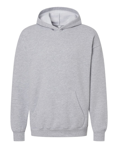 American Apparel Unisex ReFlex Fleece Hoodie Sweatshirt. RF498 - Heather Grey