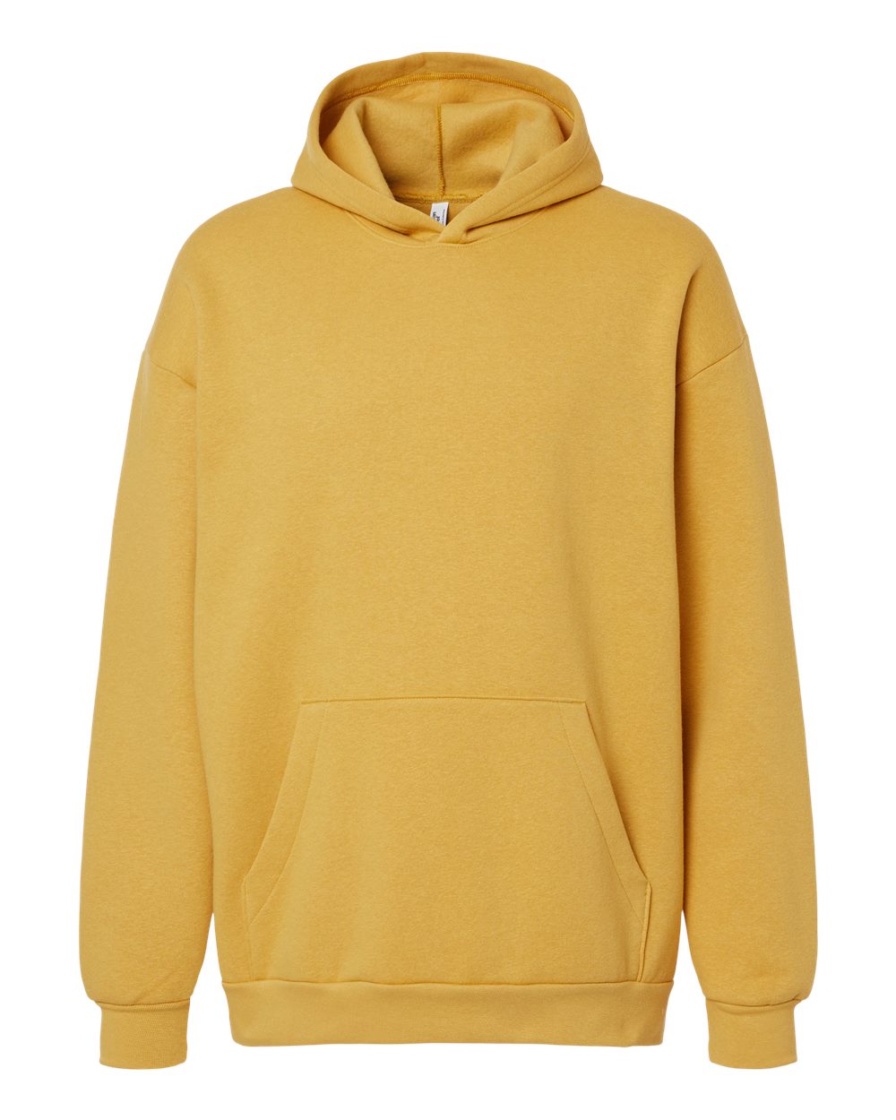 American Apparel Unisex ReFlex Fleece Hoodie Sweatshirt. RF498 - Mustard