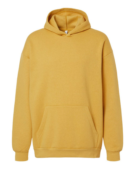 American Apparel Unisex ReFlex Fleece Hoodie Sweatshirt. RF498 - Mustard