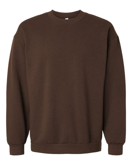 American Apparel Unisex ReFlex Fleece Crewneck Sweatshirt. RF496 - Brown