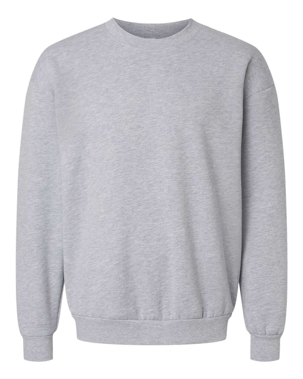 American Apparel Unisex ReFlex Fleece Crewneck Sweatshirt. RF496 - Heather Grey