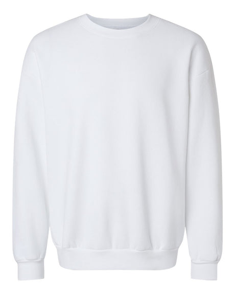 American Apparel Unisex ReFlex Fleece Crewneck Sweatshirt. RF496 - White