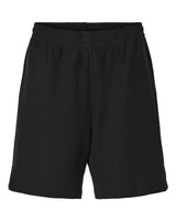 American Apparel Unisex Pique Gym Shorts. 2PQ - Black