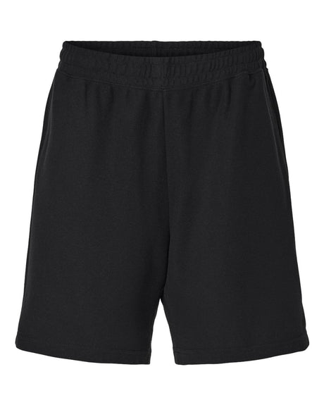 American Apparel Unisex Pique Gym Shorts. 2PQ - Black