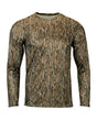 Paragon Men's Oxford Performance Camo Print Long Sleeve T-Shirt. 237 - Bottomland
