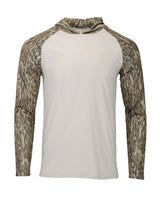 Paragon Men's Biloxi Performance Colorblocked Hooded Long Sleeve T-Shirt. 241 - Bottomland