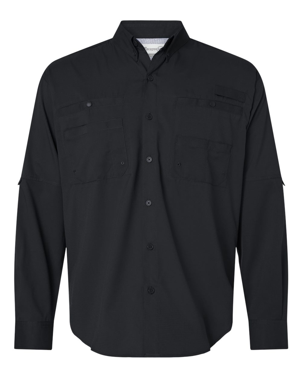 Paragon Men's Kitty Hawk Performance Fishing Shirt. 702 - Black