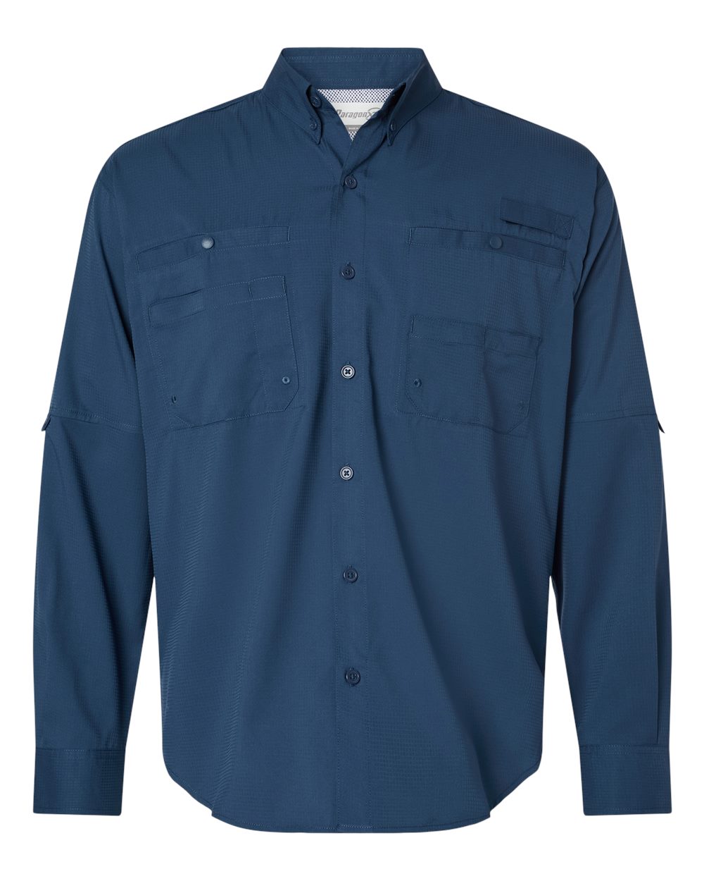 Paragon Men's Kitty Hawk Performance Fishing Shirt. 702 - Navy