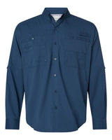 Paragon Men's Kitty Hawk Performance Fishing Shirt. 702 - Navy