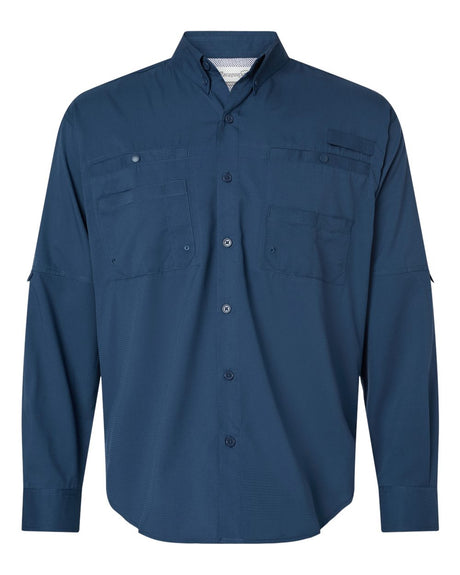 Paragon Men's Kitty Hawk Performance Fishing Shirt. 702 - Navy