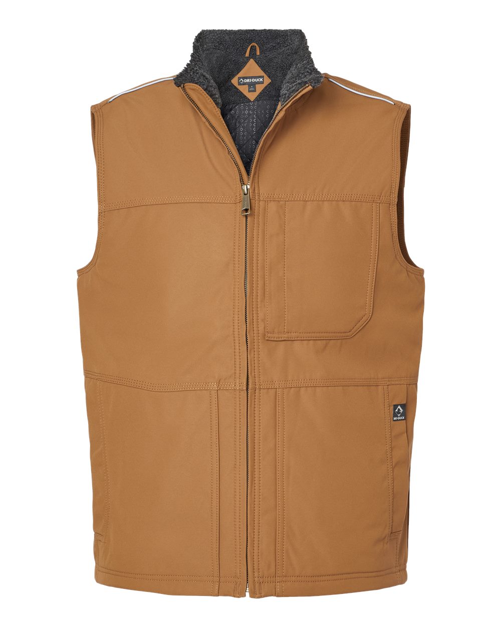 DRI DUCK Men's GrizzlyTec™ Rigor Vest. 5301 - Saddle
