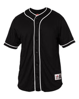Alleson Athletic Unisex Diamond Jersey. 52MBBJ - Black/ White
