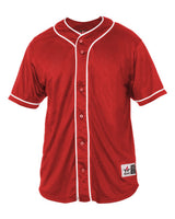 Alleson Athletic Unisex Diamond Jersey. 52MBBJ - Red/ White