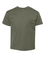 Hanes Youth Perfect-T T-Shirt. 498Y - Fatigue Green