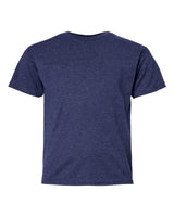 Hanes Youth Perfect-T T-Shirt. 498Y - Heather Navy
