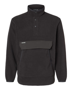 DRI DUCK Men's Timber Mountain Fleece Pullover. 7356 - Black