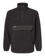DRI DUCK Men's Timber Mountain Fleece Pullover. 7356 - Black