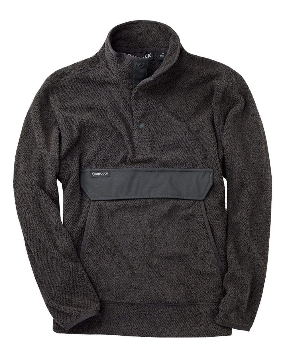 DRI DUCK Women's Cascade Mountain Fleece Pullover. 9347 - Charcoal