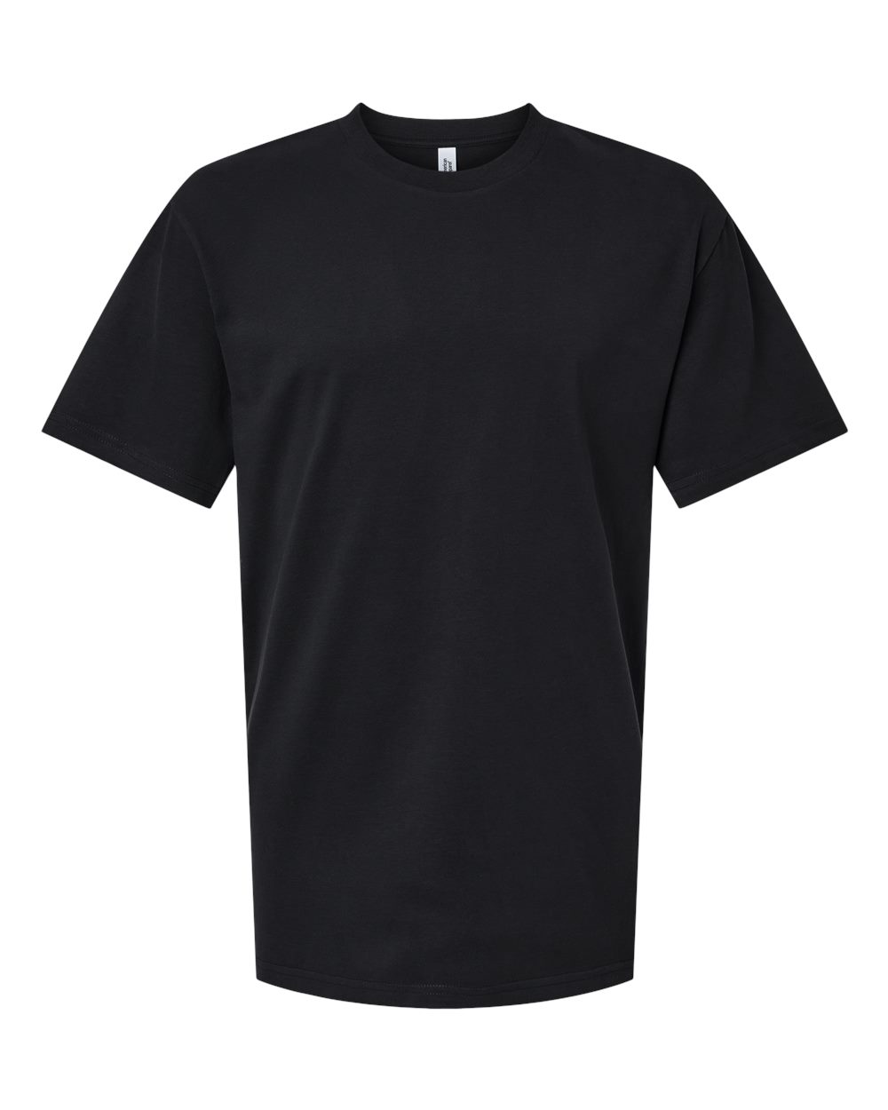 American Apparel Unisex Sueded Tee. 5389 - Sueded Black
