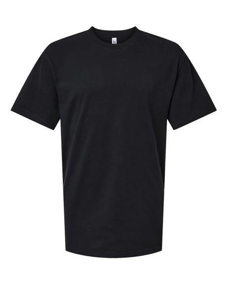American Apparel Unisex Sueded Tee. 5389 - Sueded Black