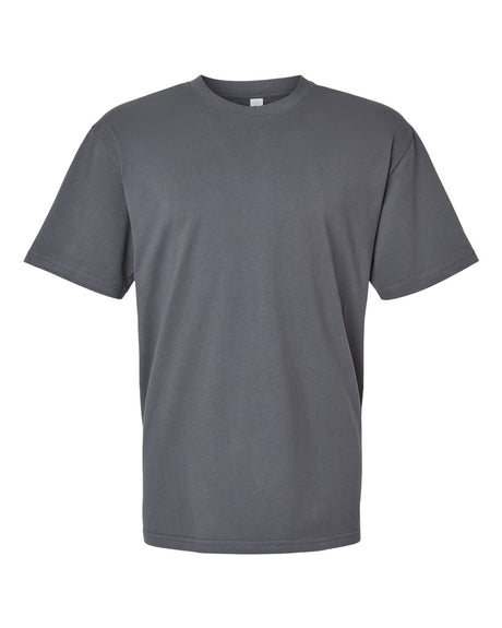 American Apparel Unisex Sueded Tee. 5389 - Sueded Asphalt