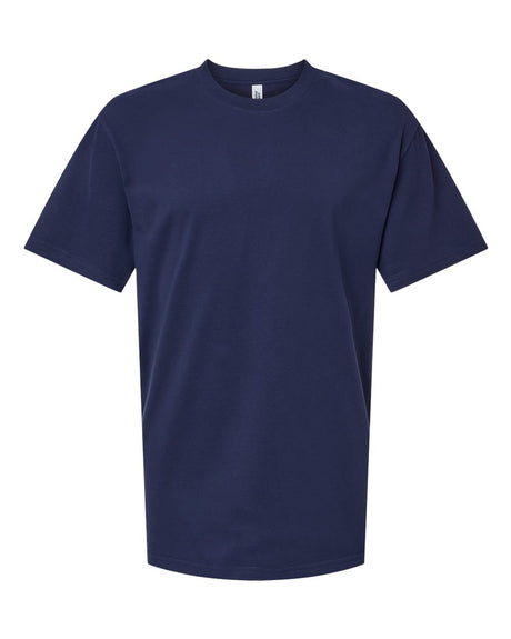 American Apparel Unisex Sueded Tee. 5389 - Sueded Navy