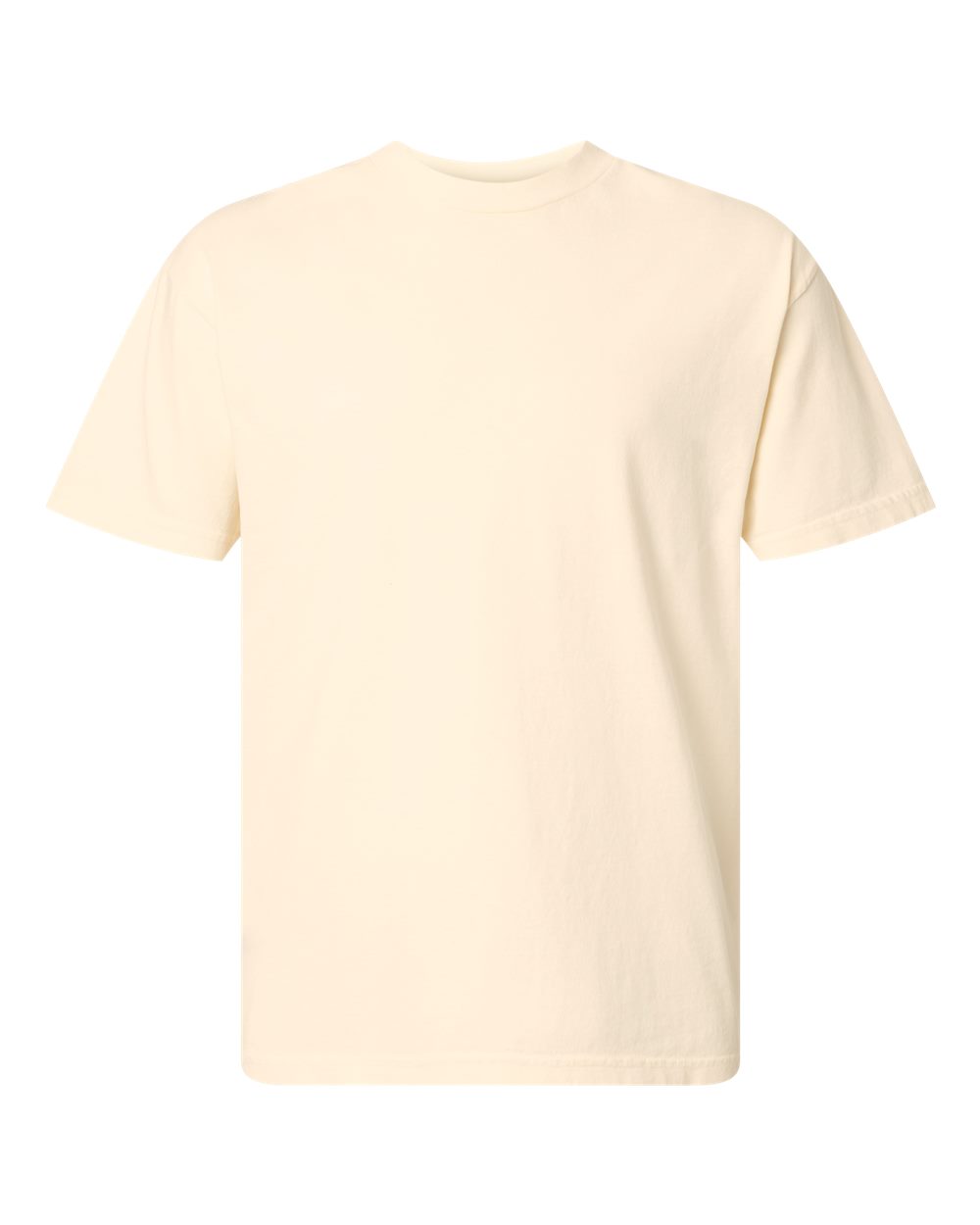 American Apparel Unisex Heavyweight Cotton Garment-Dyed Tee. 1301GD - Faded Cream