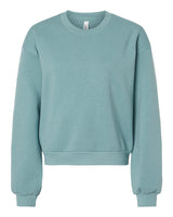 American Apparel Women's ReFlex Fleece Crewneck Sweatshirt. RF494 - Arctic