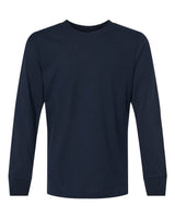 Next Level Youth Cotton Long Sleeve Tee. 3311 - Midnight Navy