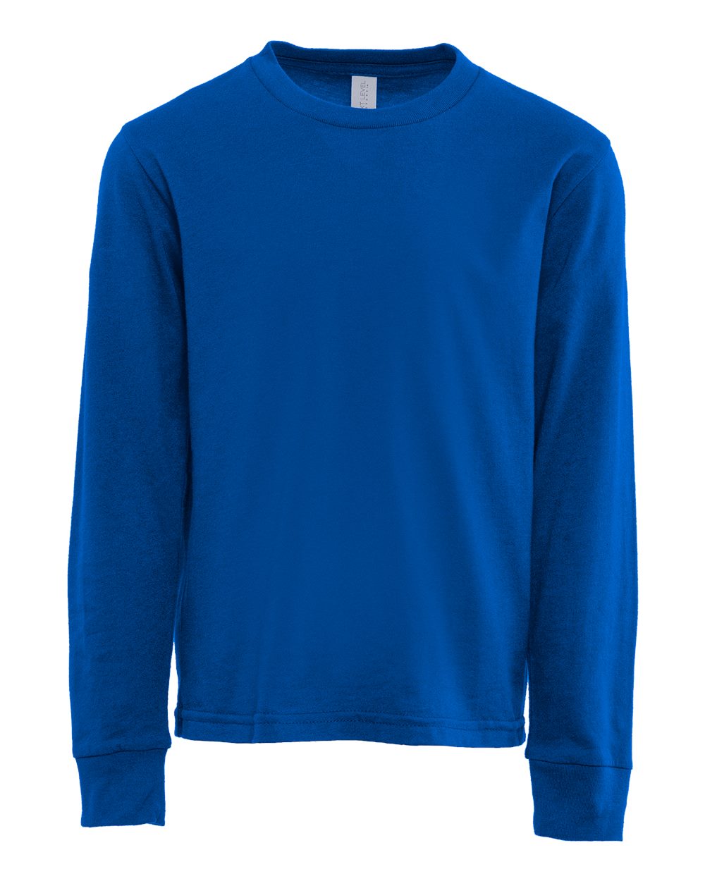Next Level Youth Cotton Long Sleeve Tee. 3311 - Royal
