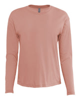 Next Level Women's Cotton Relaxed Long Sleeve Tee. 3911 - Desert Pink