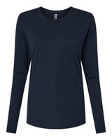 Next Level Women's Cotton Relaxed Long Sleeve Tee. 3911 - Midnight Navy