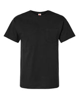 Hanes Unisex Essential-T Pocket T-Shirt. 5290P - Black
