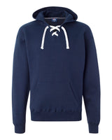 J. America Men's Sport Lace Hooded Sweatshirt. 8830 - True Navy