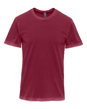 Next Level Unisex Soft Washed Tee. 3600SW - Washed Cardinal