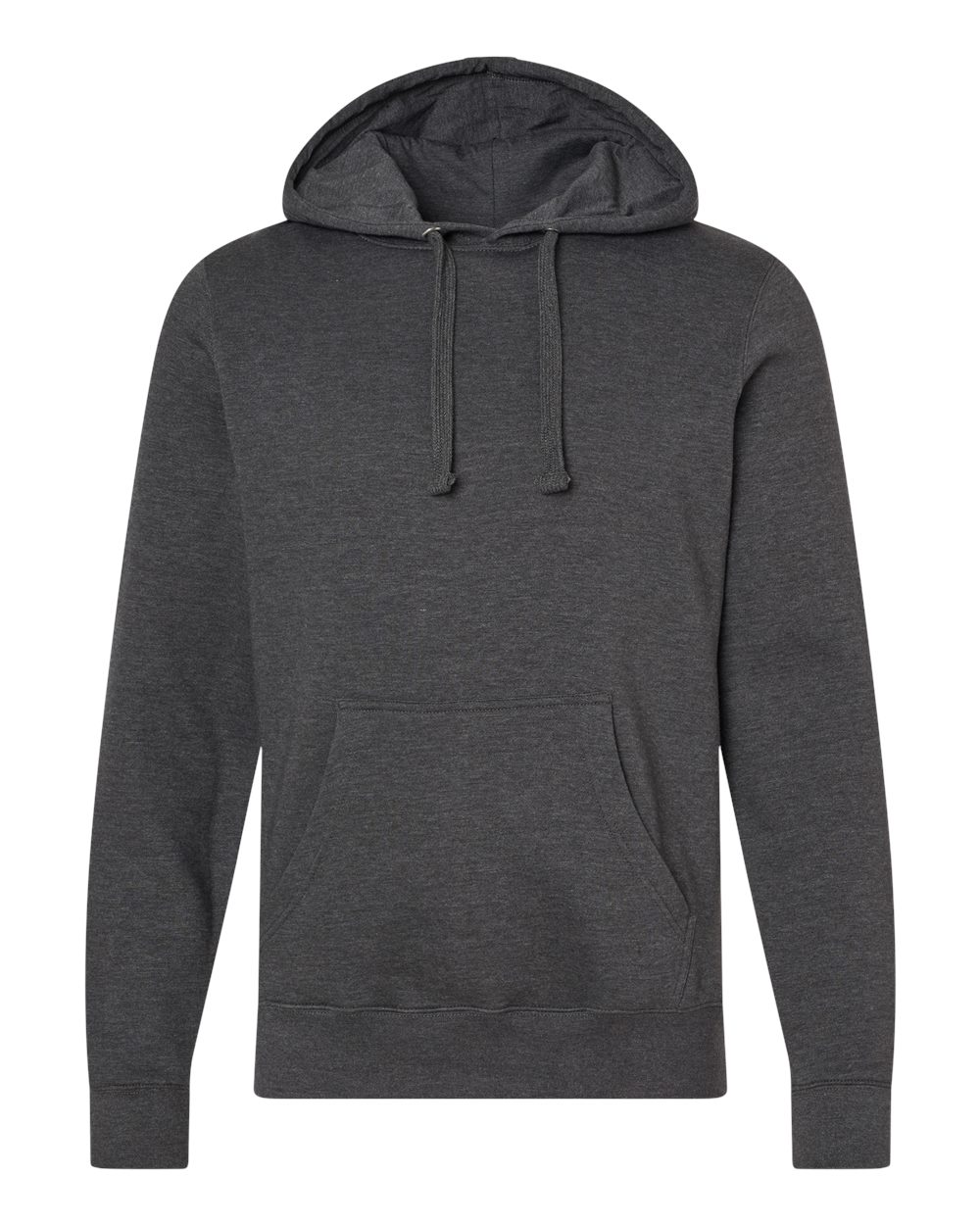 J. America Unisex BTB Fleece Hooded Sweatshirt. 8720 - Charcoal Heather