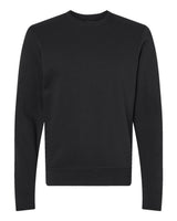 J. America Unisex BTB Fleece Crewneck Sweatshirt. 8721 - Black