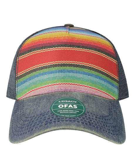 LEGACY Old Favorite Five-Panel Trucker Cap. OFAFP - Poncho