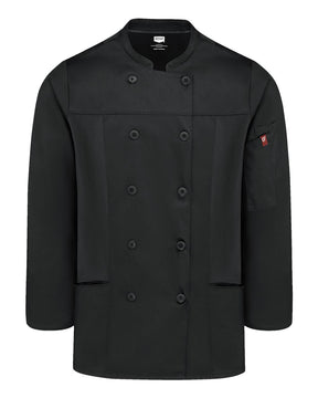 Chef Designs Women's Deluxe Airflow Chef Coat. 053W - Black